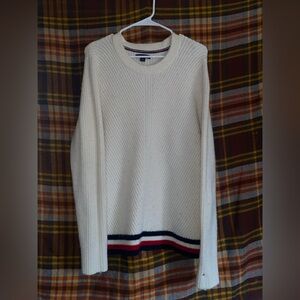 Long sleeve, crewneck “tommy hilfiger” sweater